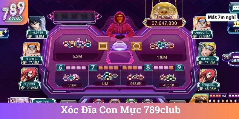 Xóc Đĩa Con Mực 789club